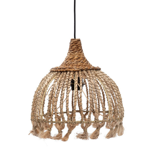 Abaca Tassel Pendel – Natur – S