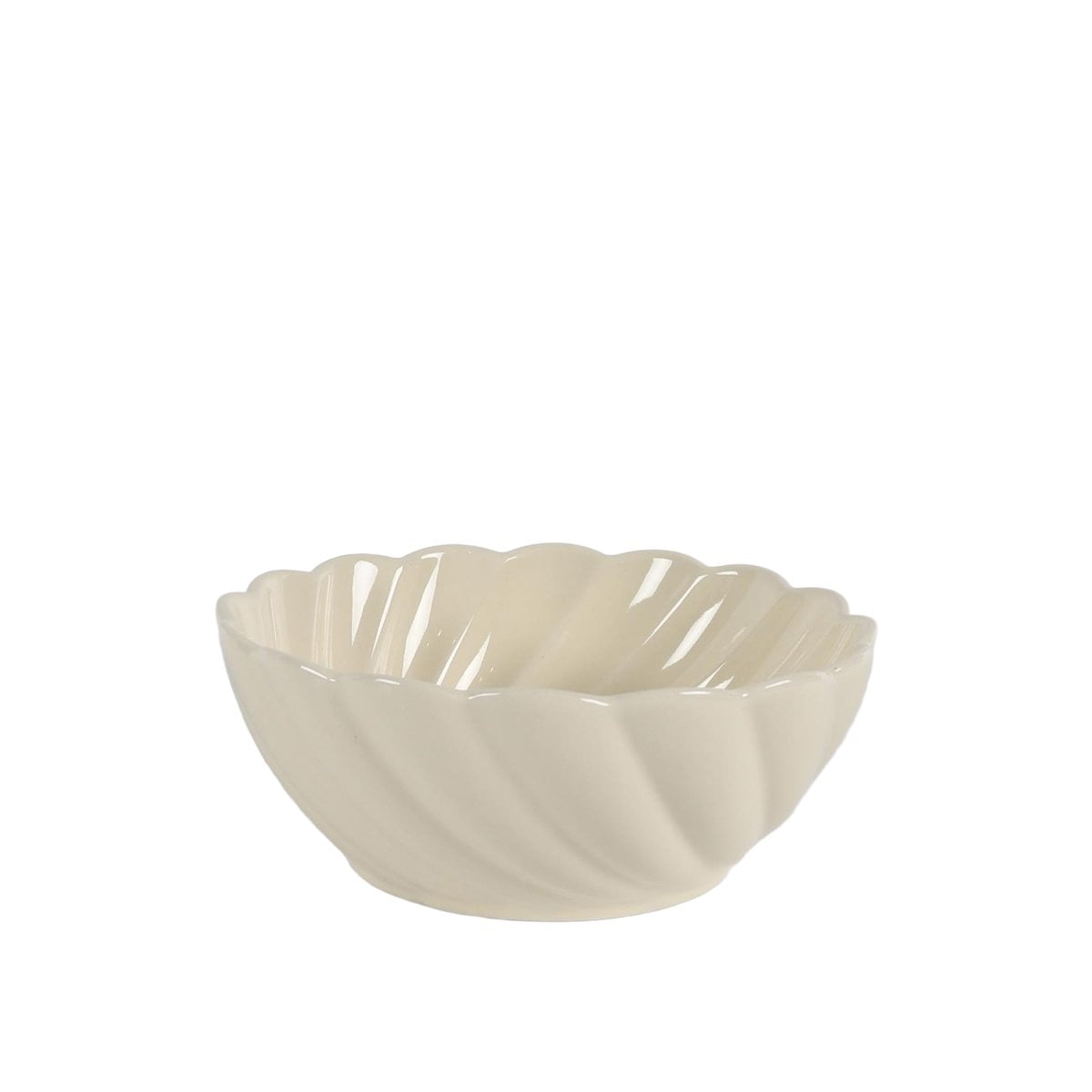 15x15x6 cm naturvit molnkopp