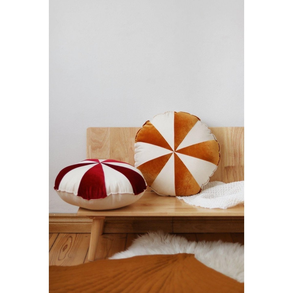 “Gold Candy” Patchwork Pillow