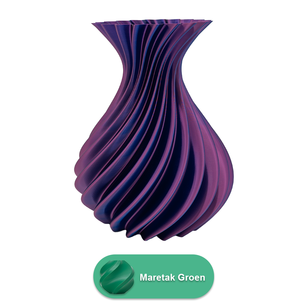 Veluro 3D vase - 3D printed vase - Sustainable PLA - Suitable for artificial flowers