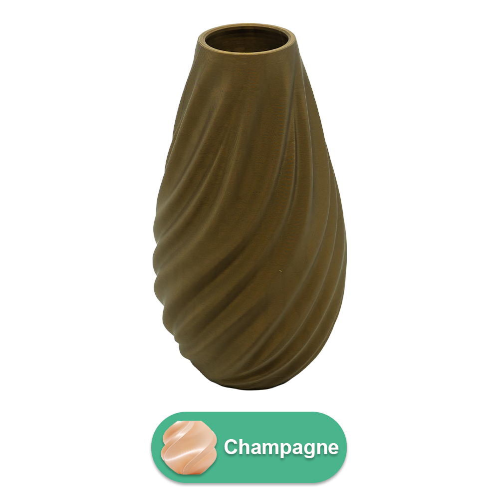 Lunaris 3D vas - 3D-printad vas - Hållbar PLA - Lämplig för konstgjorda blommor