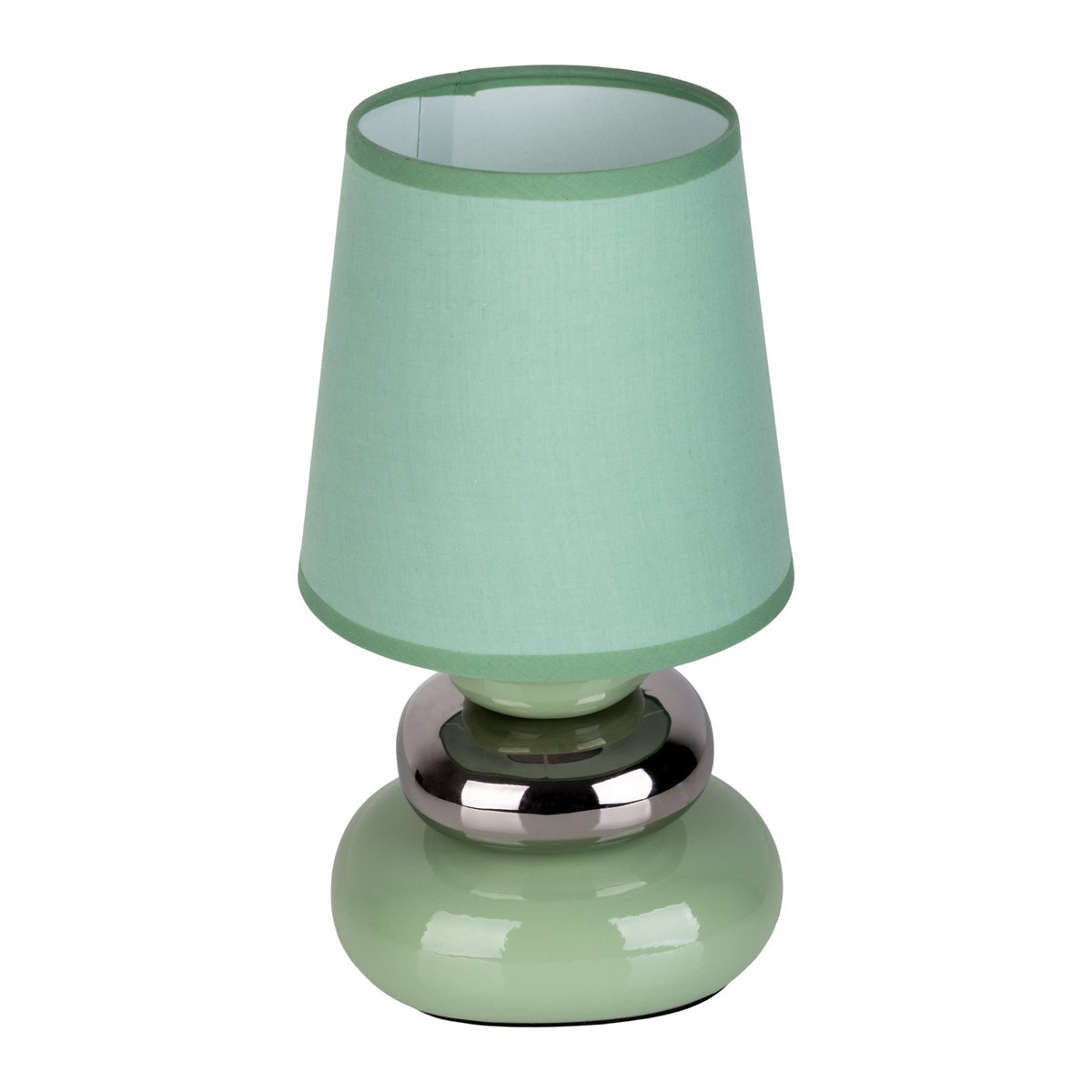 Keramik bordslampa "STONEY" mint - Klassisk - Bordslampa - - mint - E14 - ingen information