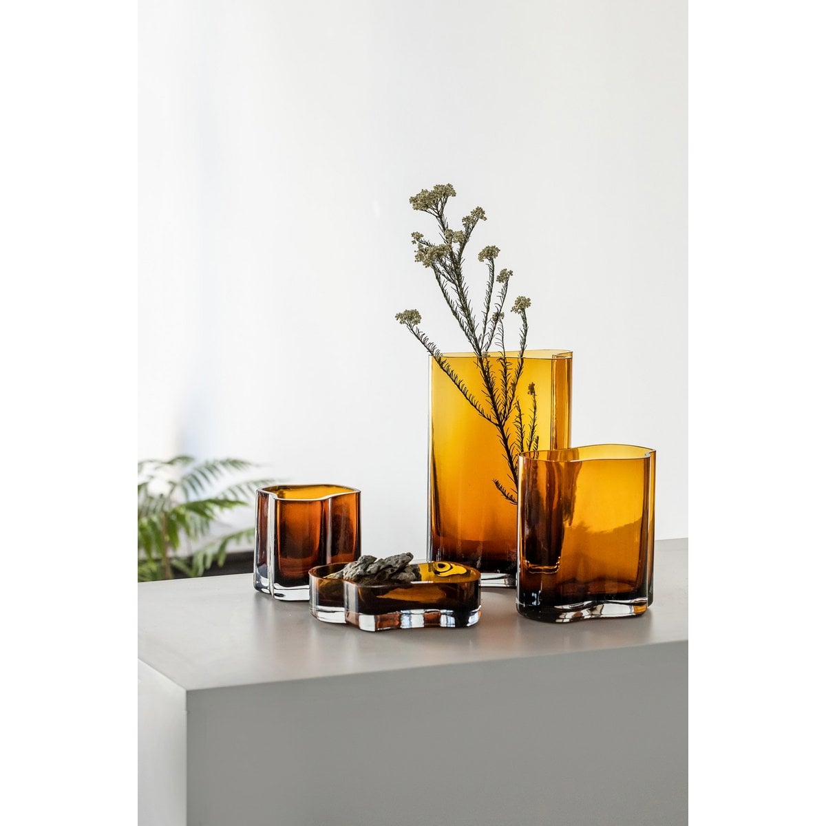 New modern design large bowl or plate, inspired by CORAL and Aalto, COR08AM