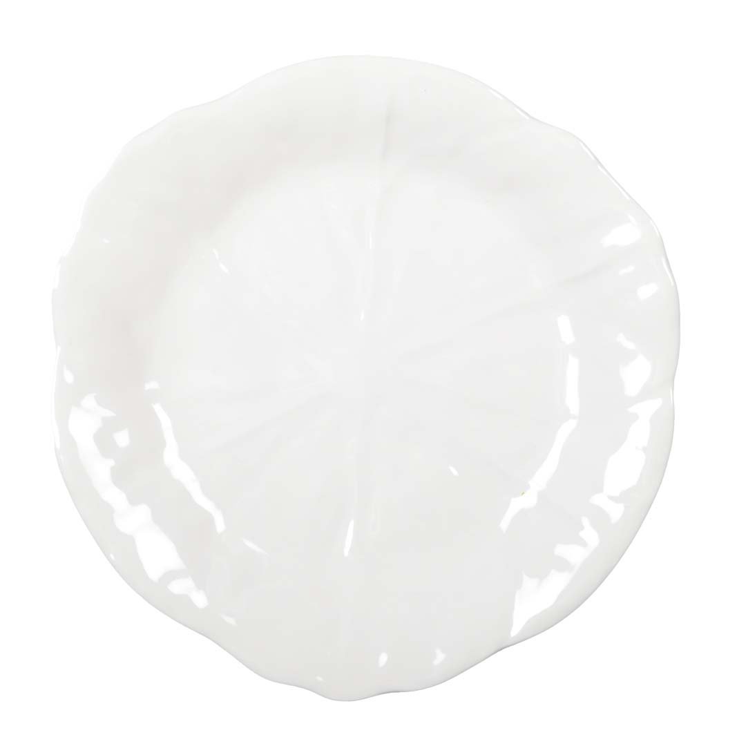 Blanche plate in melamine 27x27x2cm
