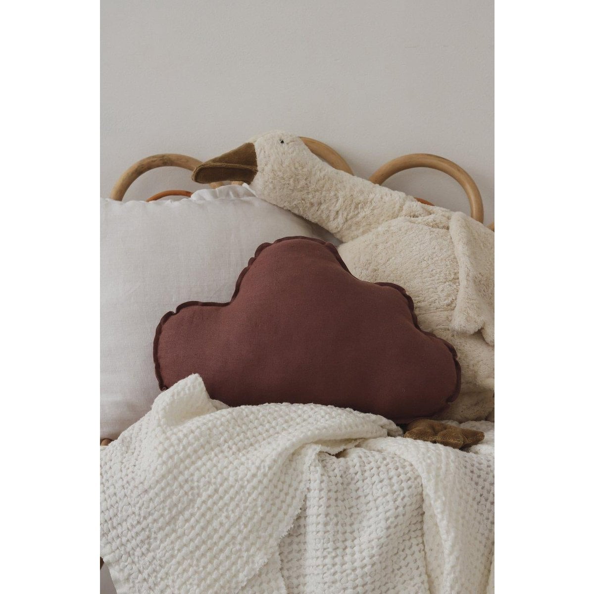 “Marsala” Linen Cloud Pillow