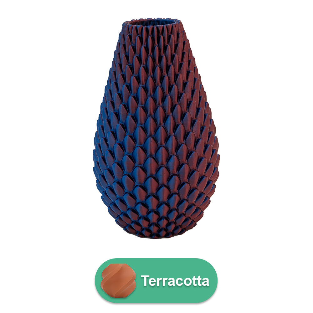 Myraka 3D vase - 3D printed vase - Sustainable PLA - Suitable for artificial flowers