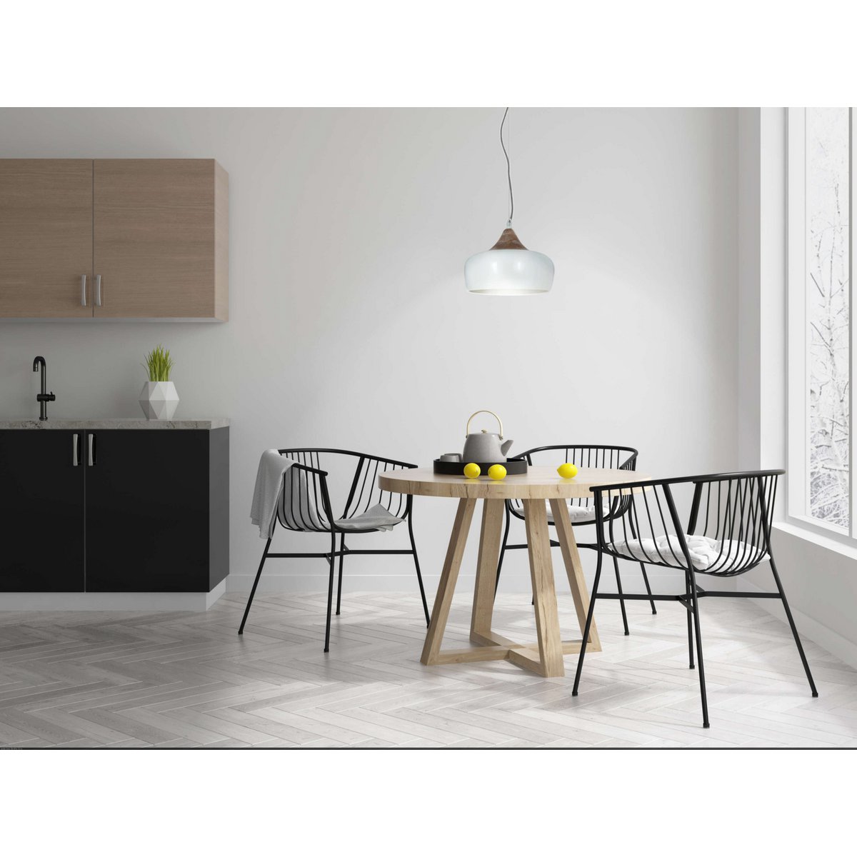 Metal pendant lamp "Jaipur"