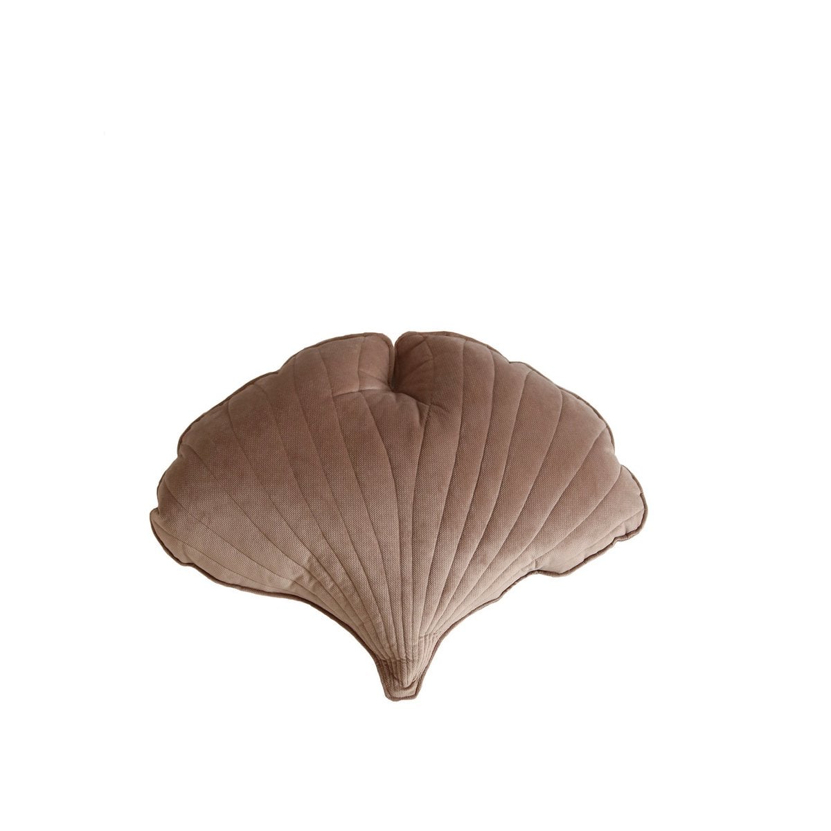 “Blue” Velvet Ginkgo Leaf Pillow