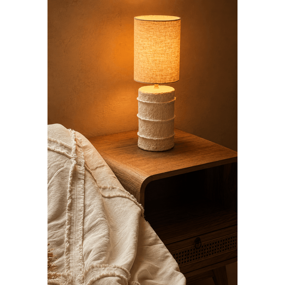 The Contour Table Lamp - White - S
