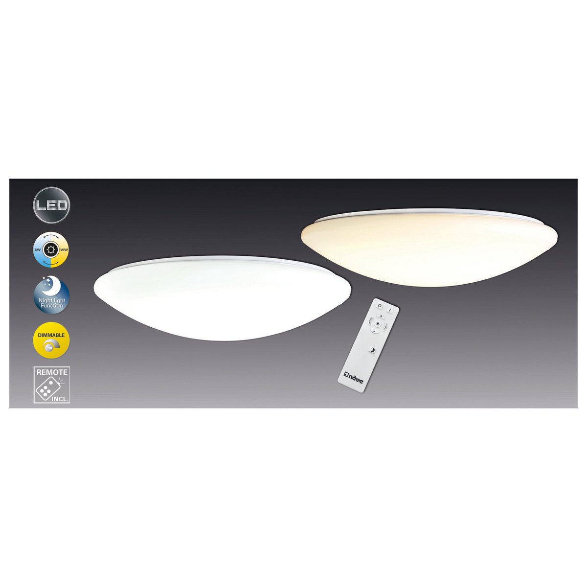 LED-taklampa "Sydney" d: 60cm