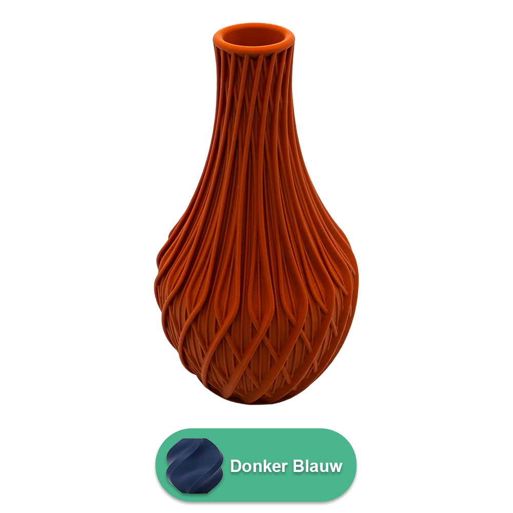 Miroa 3D vase - 3D printed vase - Sustainable PLA - Suitable for artificial flowers