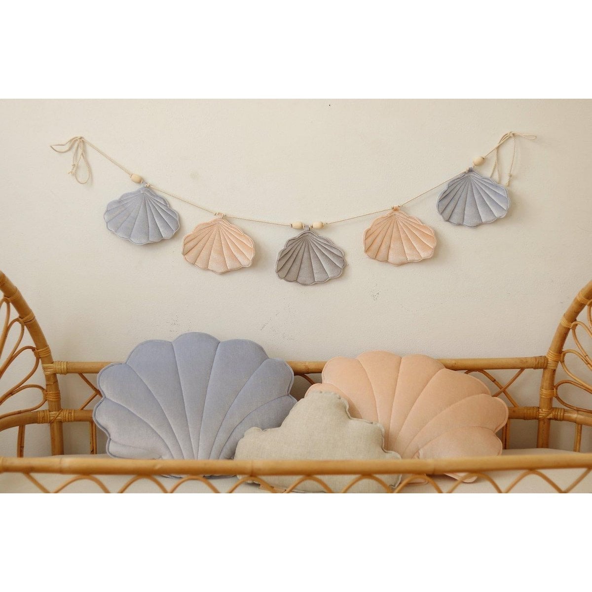 “Apricot Pearl” Velvet Shell Pillow