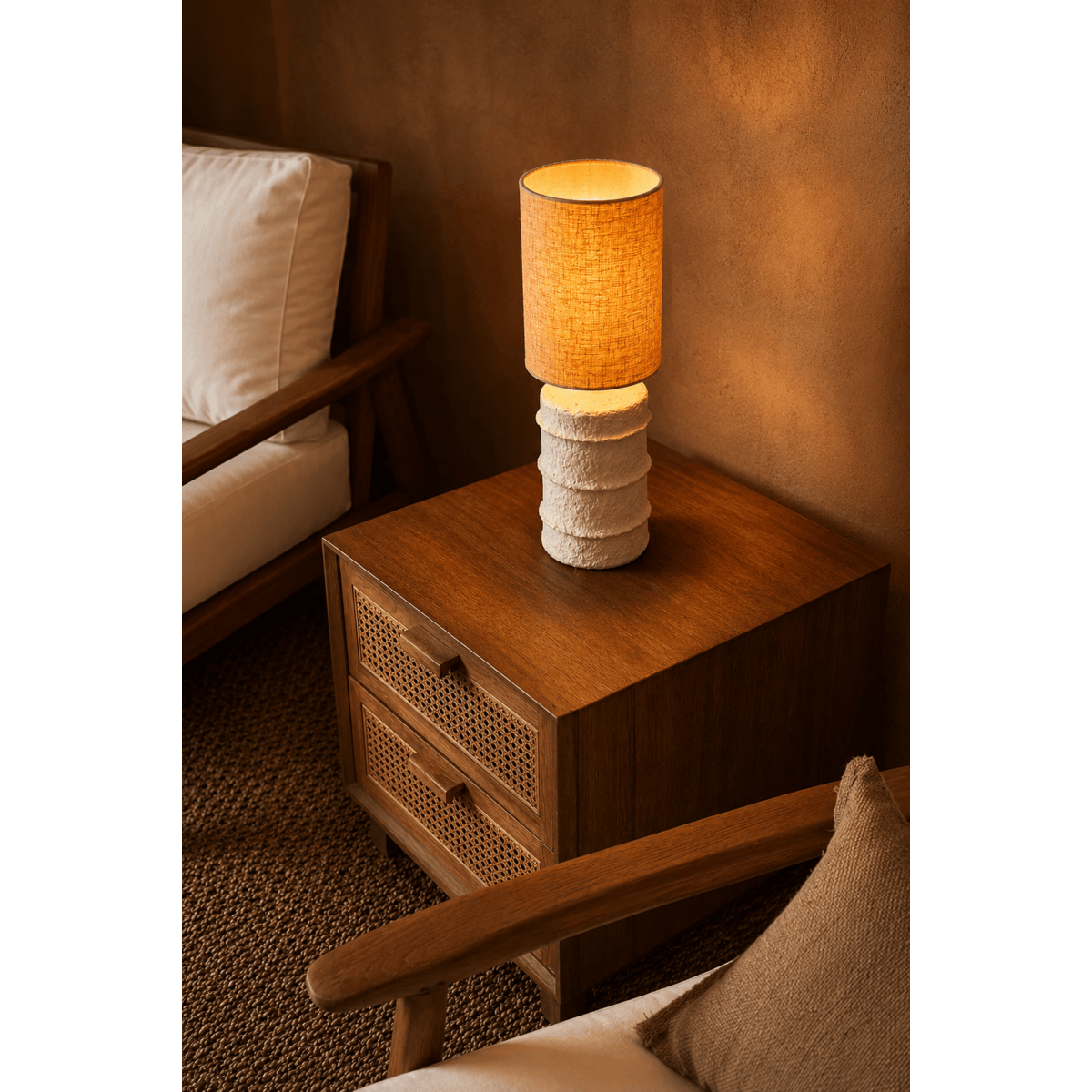 The Contour Table Lamp - White - S