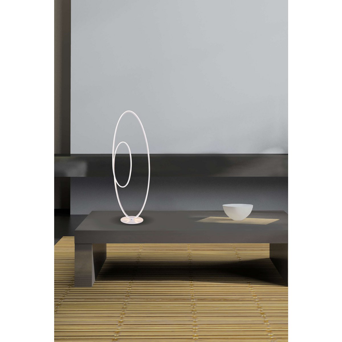 LED floor lamp h: 120cm white "Odrive"