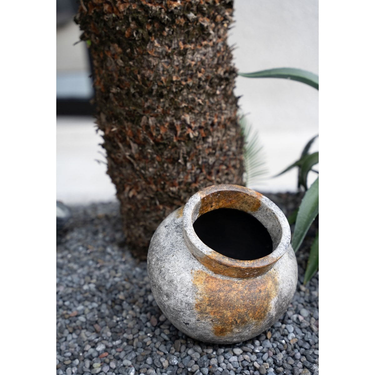The Funky Vase - Antique Grey - S