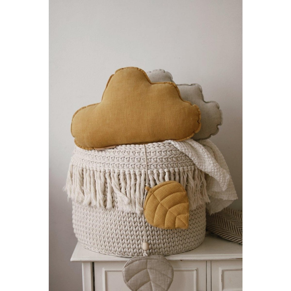 “Mango” Linen Cloud Pillow
