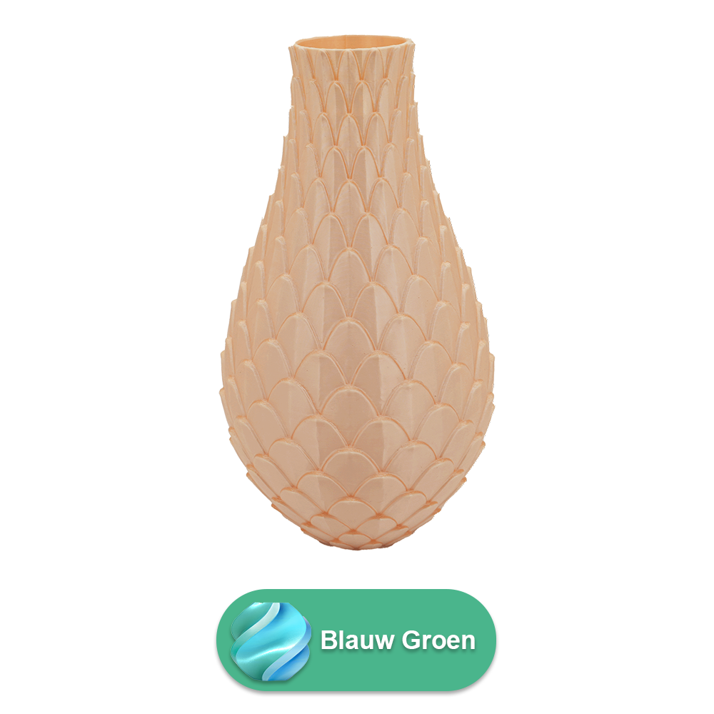 Sirena 3D vase - 3D printed vase - Sustainable PLA - Suitable for artificial flowers