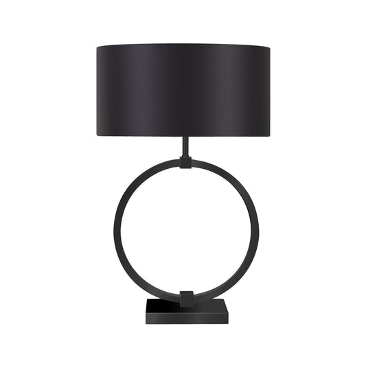 Ringlampa Svart L