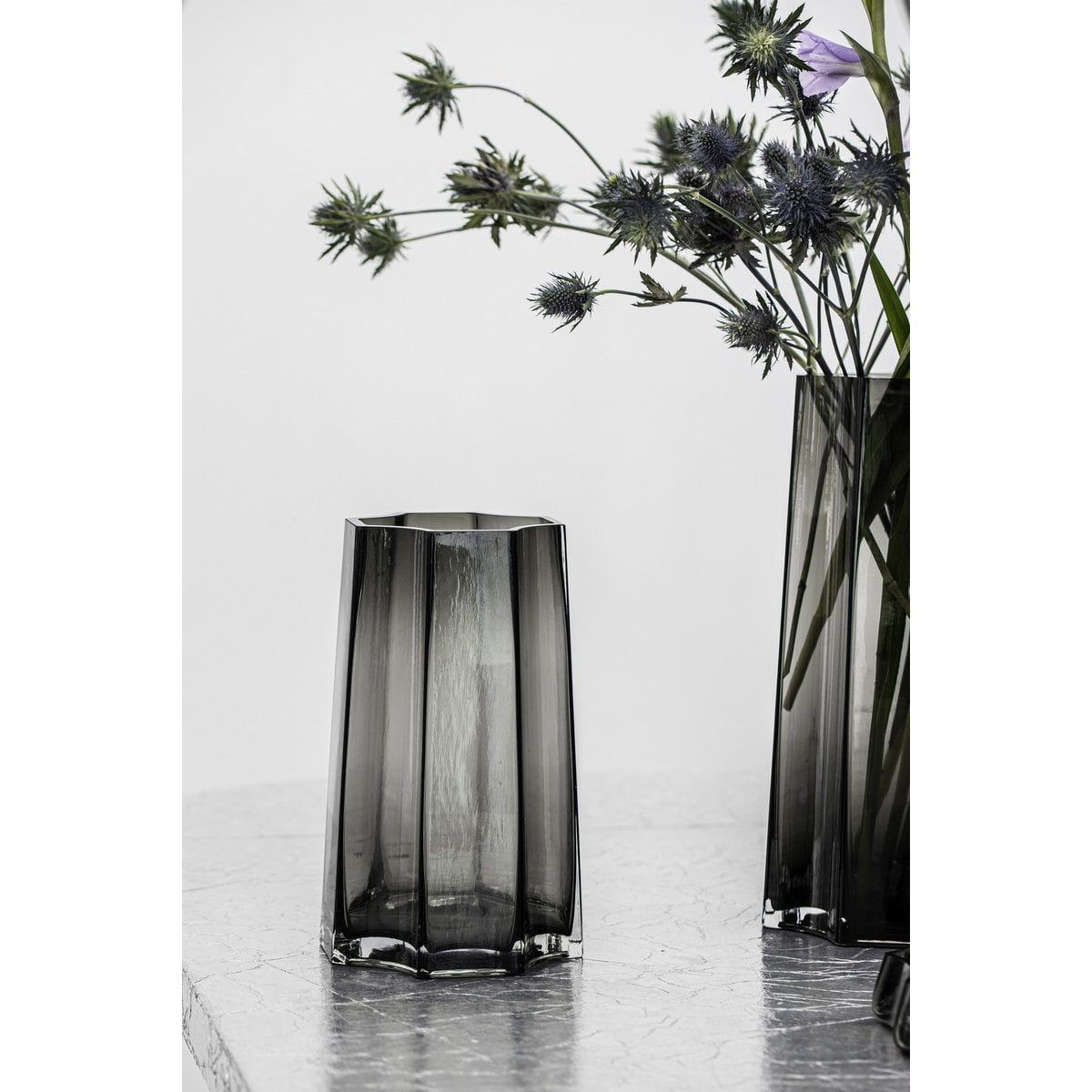 Modern-Classic Luxury vase, stylish design, LENOX 30 Gray
