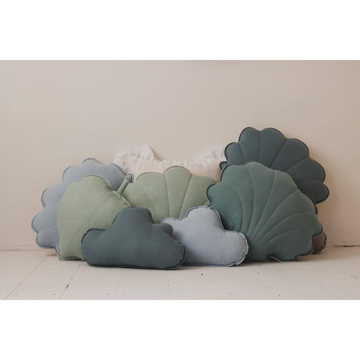 “Eye of the Sea” Linen Cloud Pillow