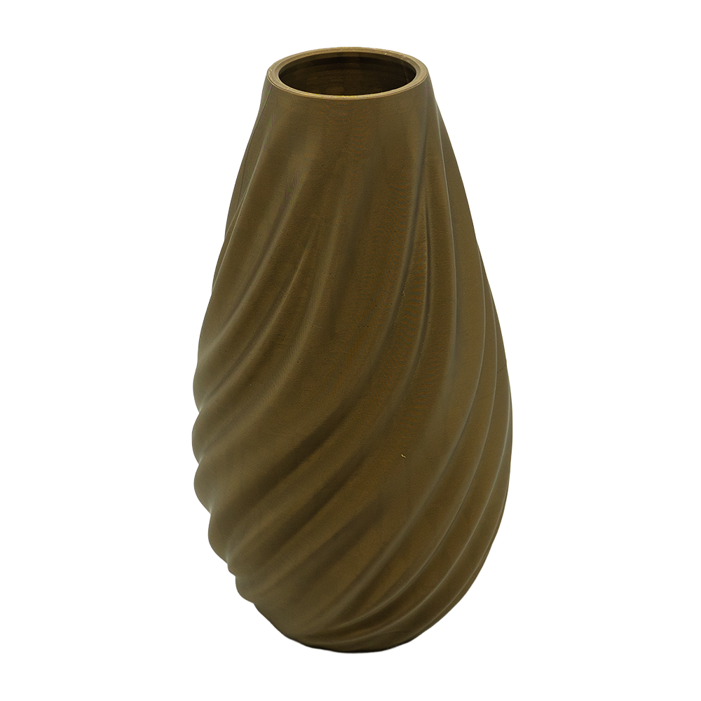 Lunaris 3D vas - 3D-printad vas - Hållbar PLA - Lämplig för konstgjorda blommor