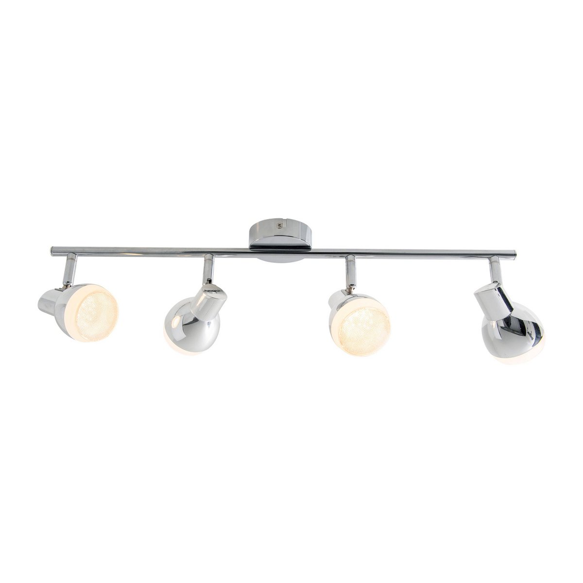 4 LED wall and ceiling rail "Chromey"