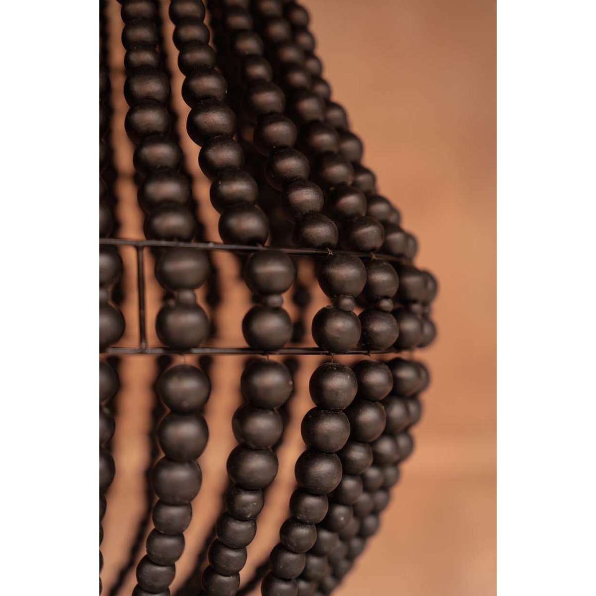 The Teardrop Chandelier - Black - M