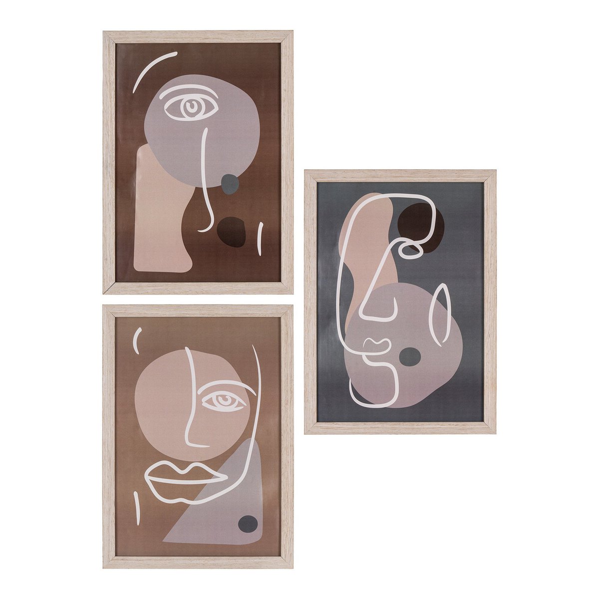Madison Frame set - Frame set, natural, set of 3