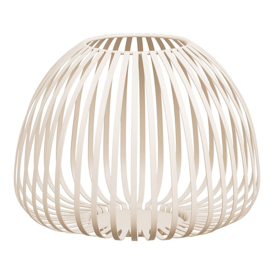 Stoense Lantern, metal, beige, ø25x19 cm