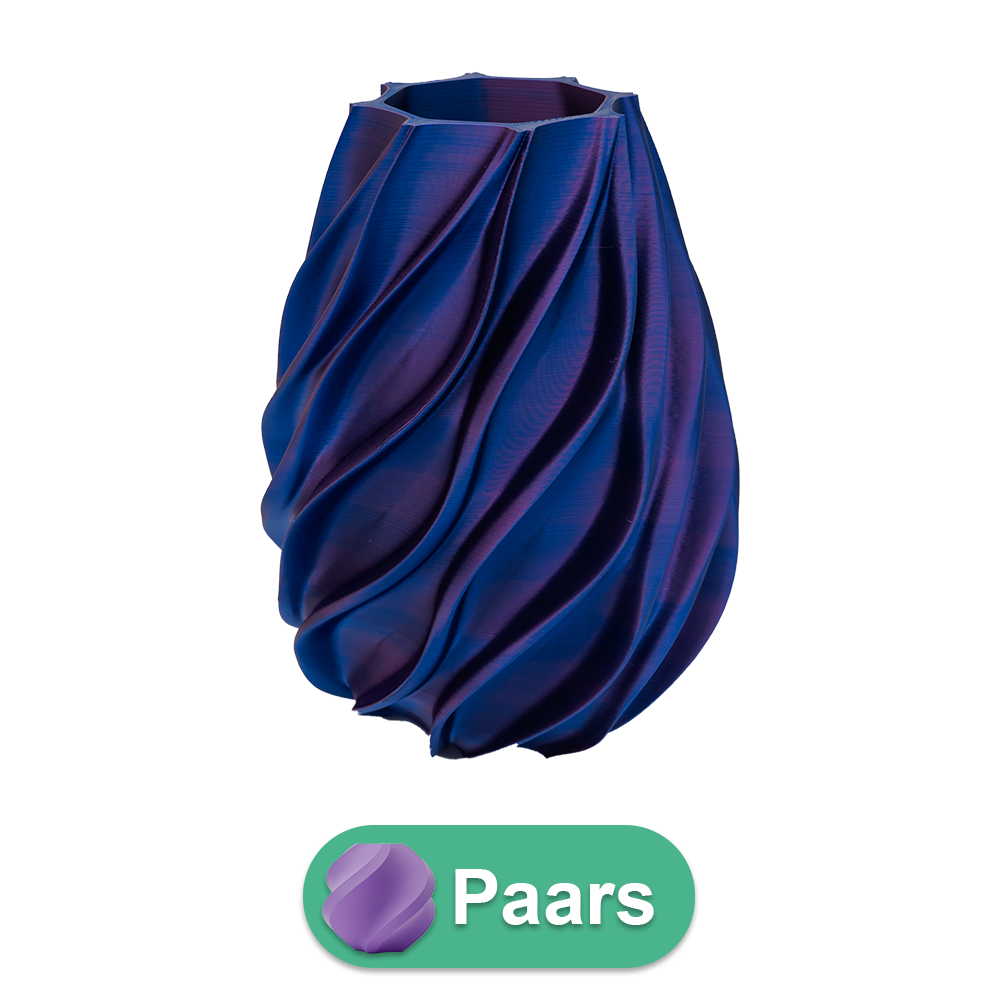 Oliva 3D vase - 3D printed vase - Sustainable PLA - Suitable for artificial flowers