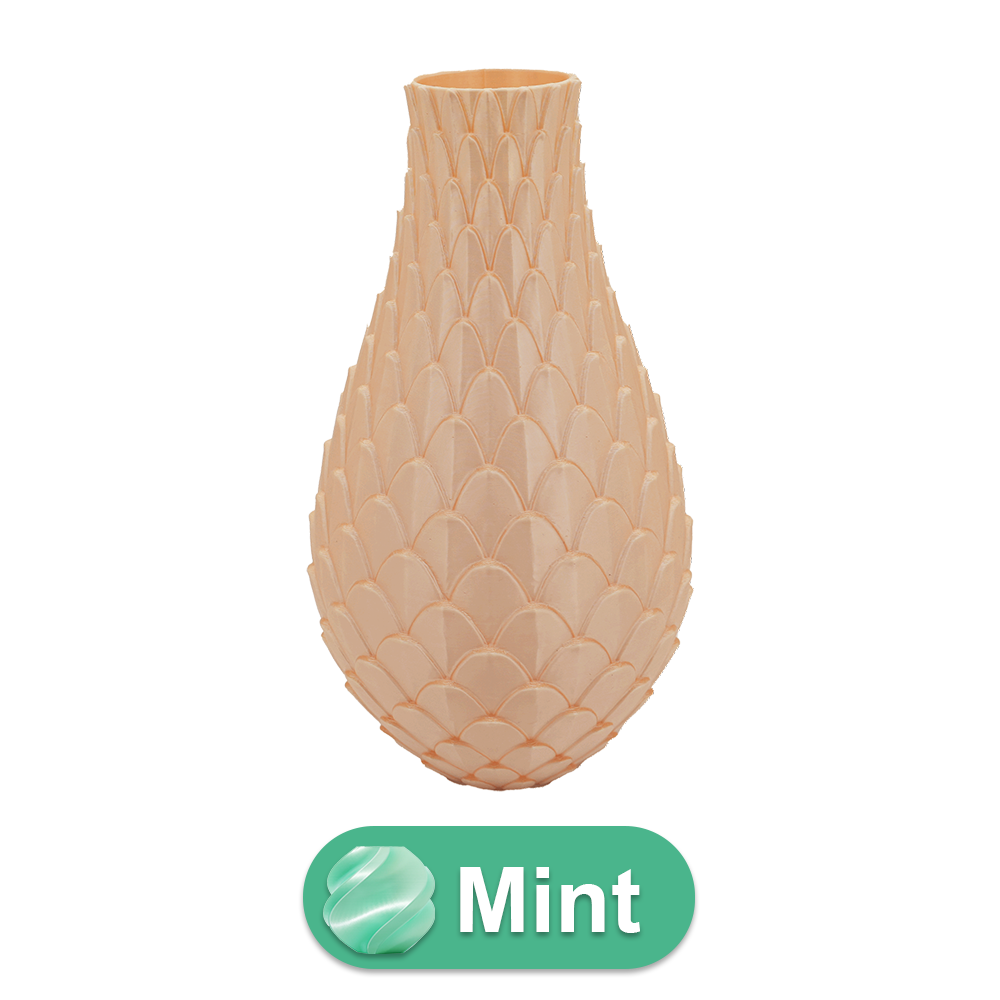 Sirena 3D vase - 3D printed vase - Sustainable PLA - Suitable for artificial flowers