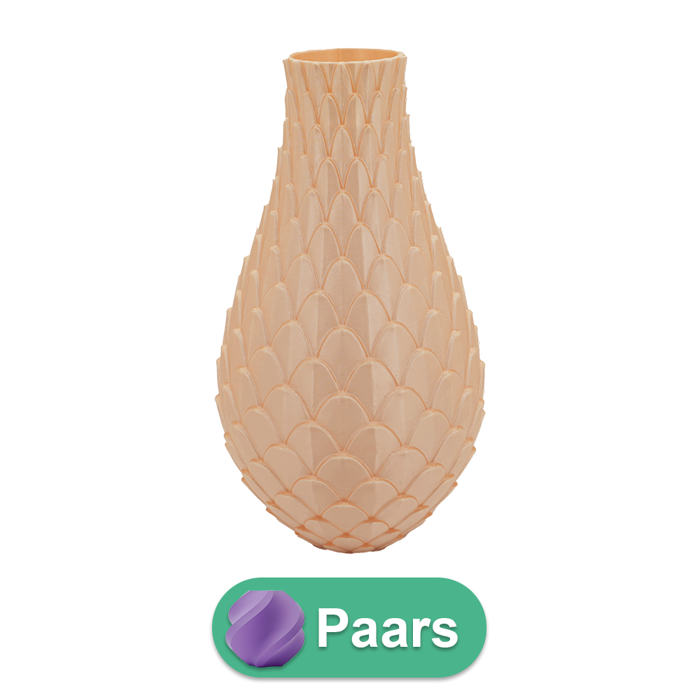 Sirena 3D vase - 3D printed vase - Sustainable PLA - Suitable for artificial flowers