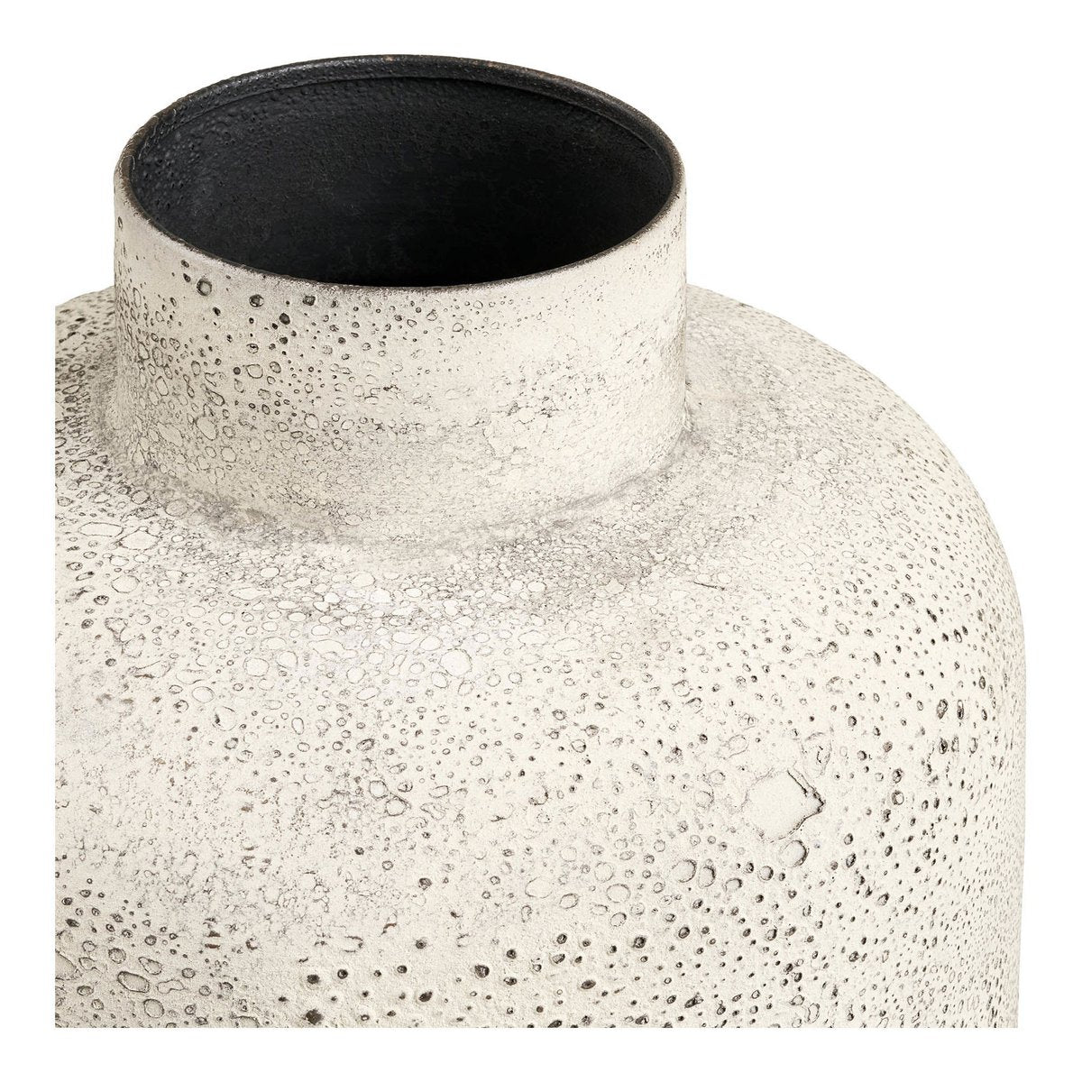 Hou Dekorativ kruka, metall, antikbeige, ø24x78,5 cm