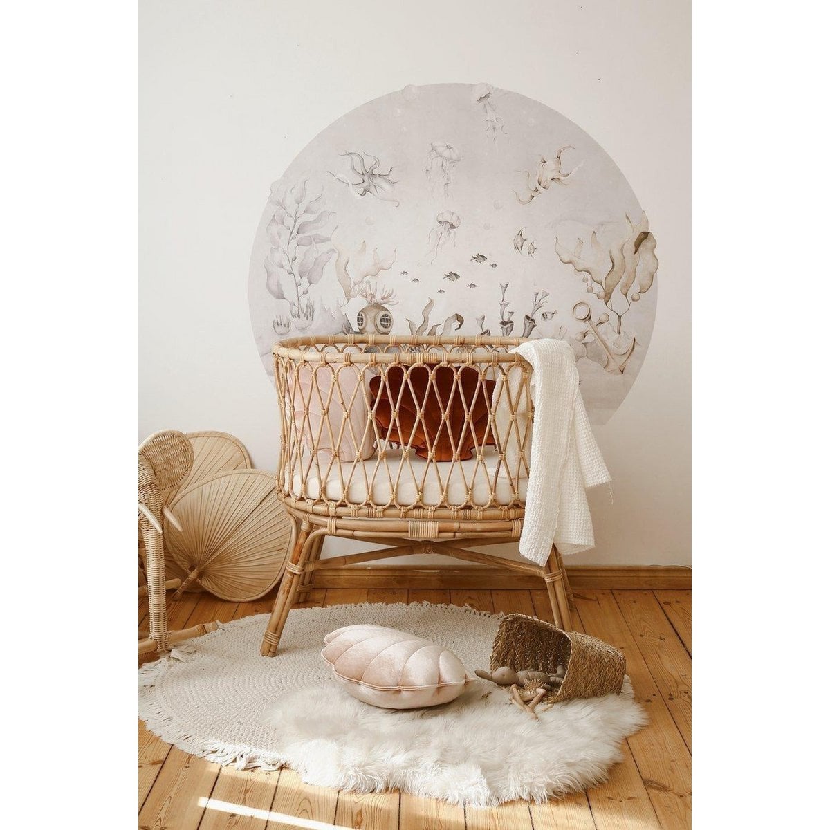 “Beige Pearl” Velvet Shell Pillow