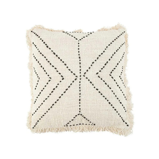 Kuddfodral Tribal – Natur/Svart