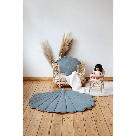 “Grey Mint” Velvet Shell Pillow