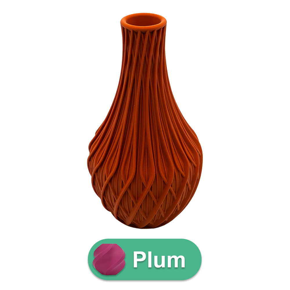 Miroa 3D-vas - 3D-printad vas - Hållbar PLA - Lämplig för konstgjorda blommor