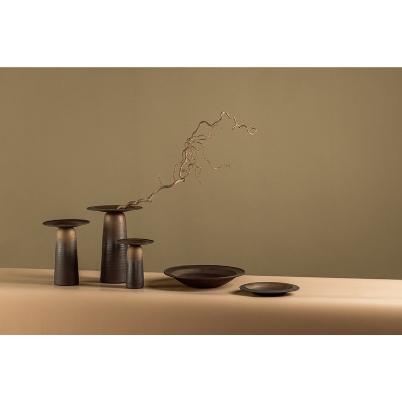 New Modern ceramic big flat bowl East+West, ULF06BB