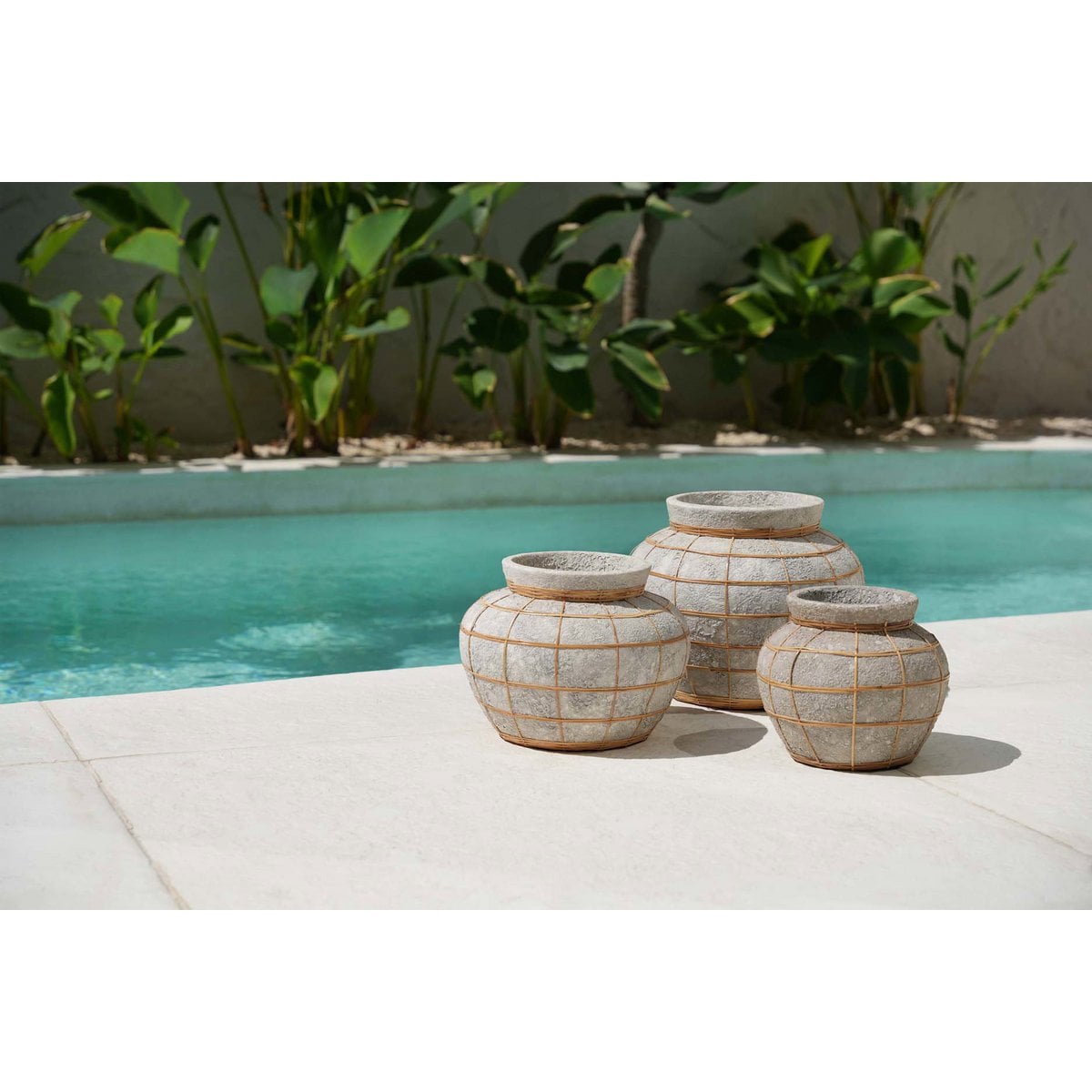 The Belly Vase - Concrete Natural - M