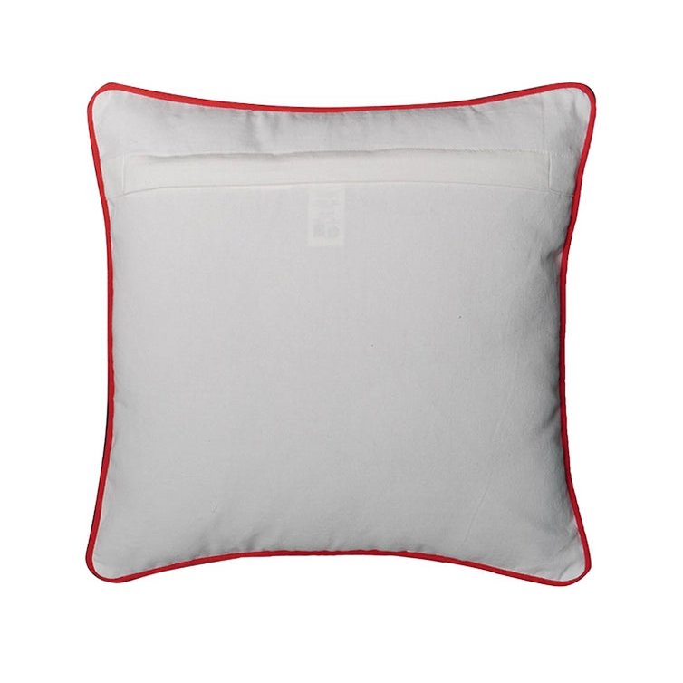 White & Red Festive Gnome – Cushion Cover / Kussenhoes – Christmas 45×45 cm – Urbane Hide