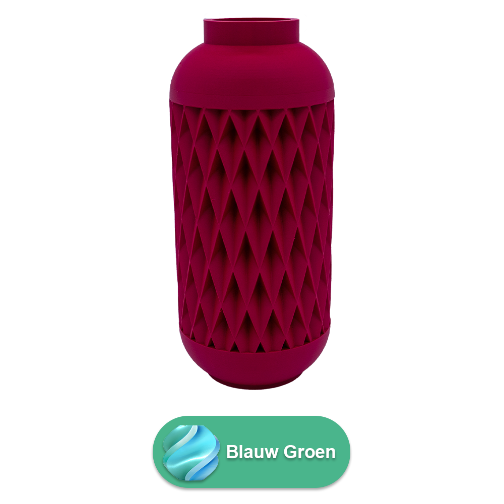 Zavira 3D-vas - 3D-printad vas - Hållbar PLA - Lämplig för konstgjorda blommor