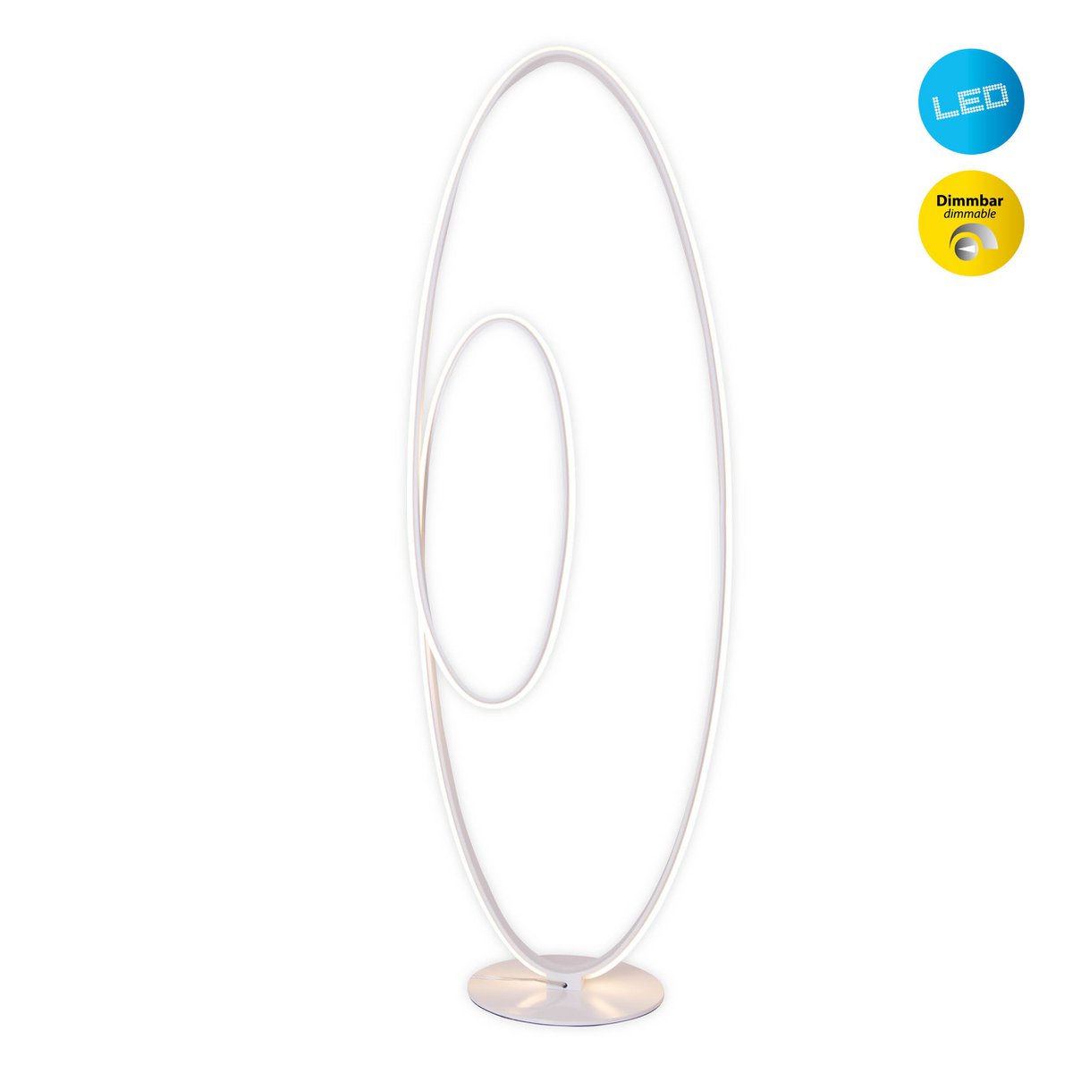 LED floor lamp h: 120cm white "Odrive"