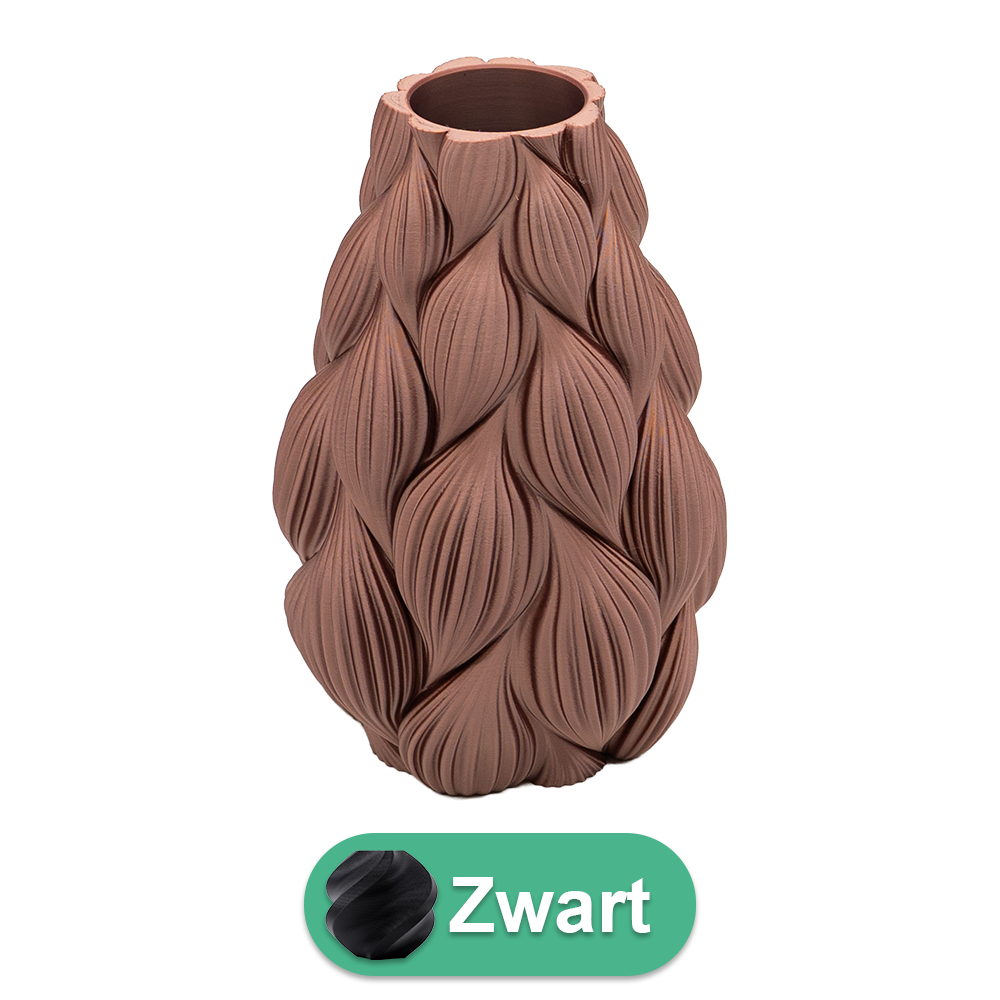 Lamina 3D-vas – 3D-printad vas – Slitstark PLA – Lämplig för konstgjorda blommor