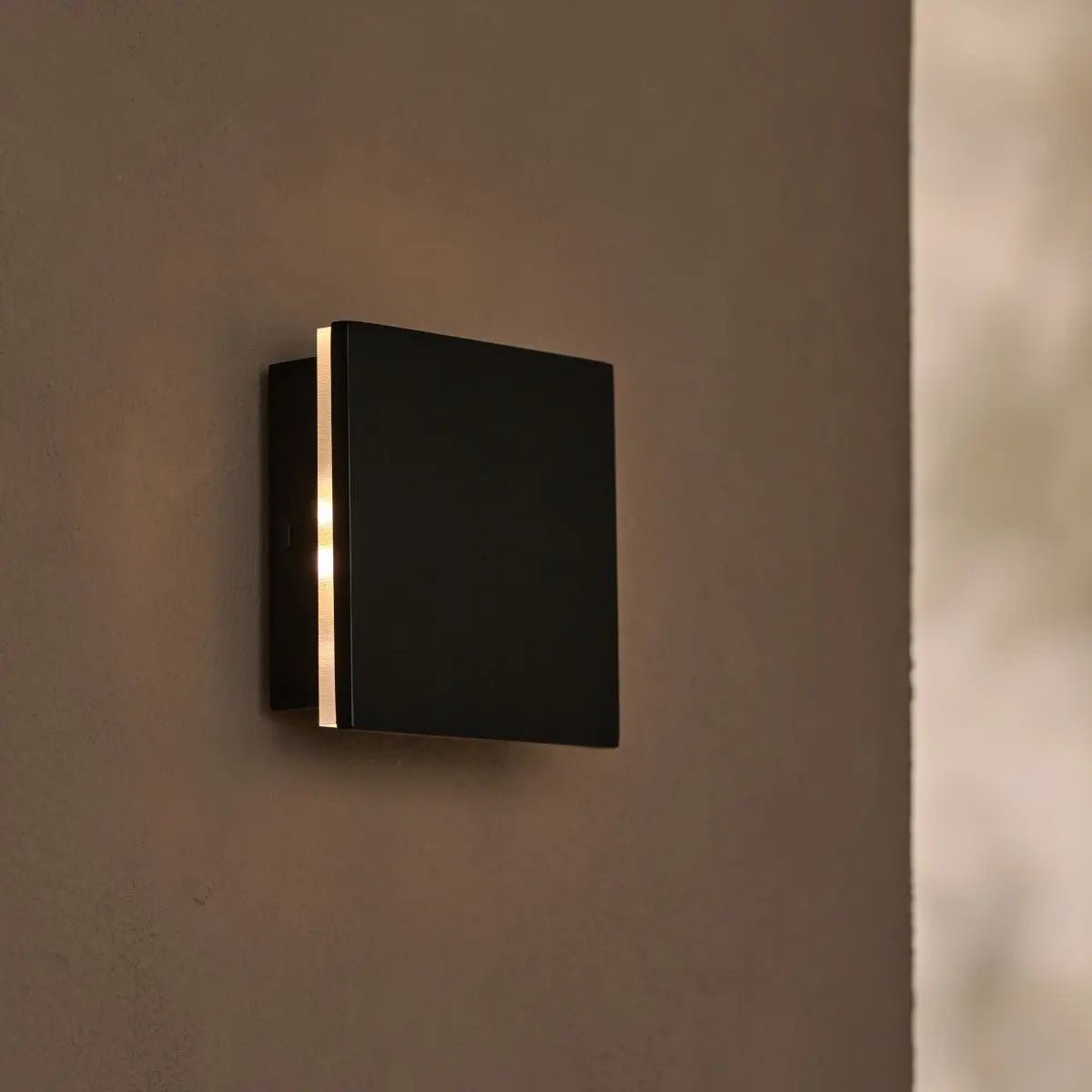 Lane Black Cordless Wall Light