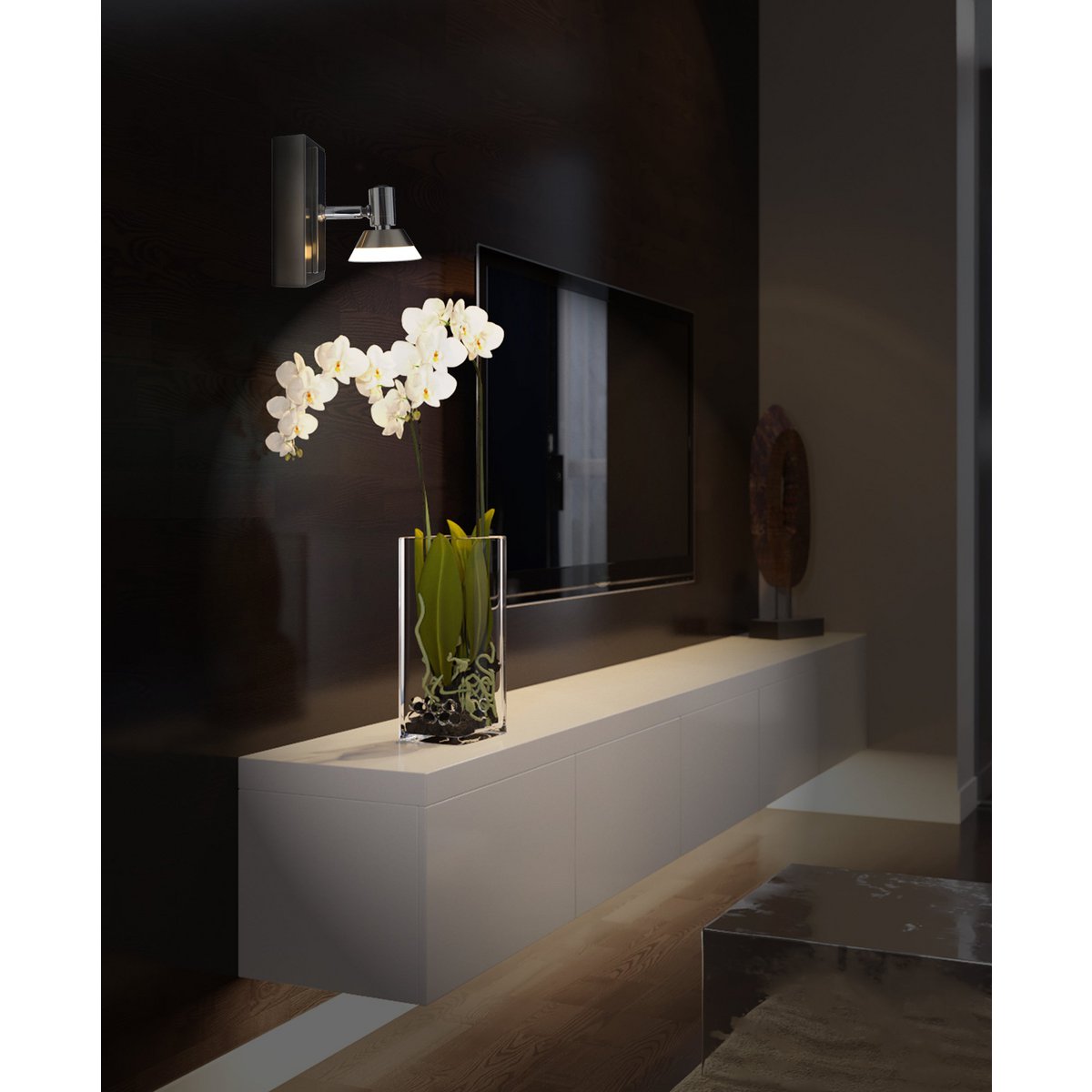 1er LED wall and ceiling spot "Jericho"