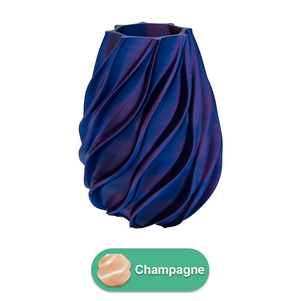 Oliva 3D vase - 3D printed vase - Sustainable PLA - Suitable for artificial flowers