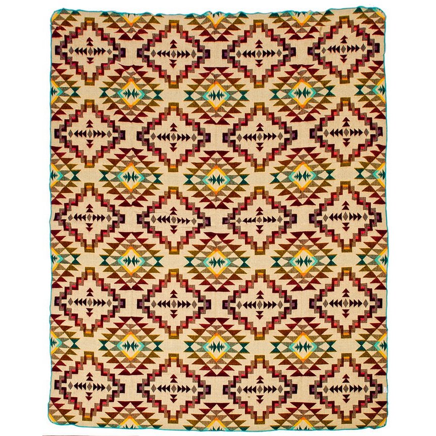 Ecuadorian alpaca blanket | native blanket | Chimborazo Pink