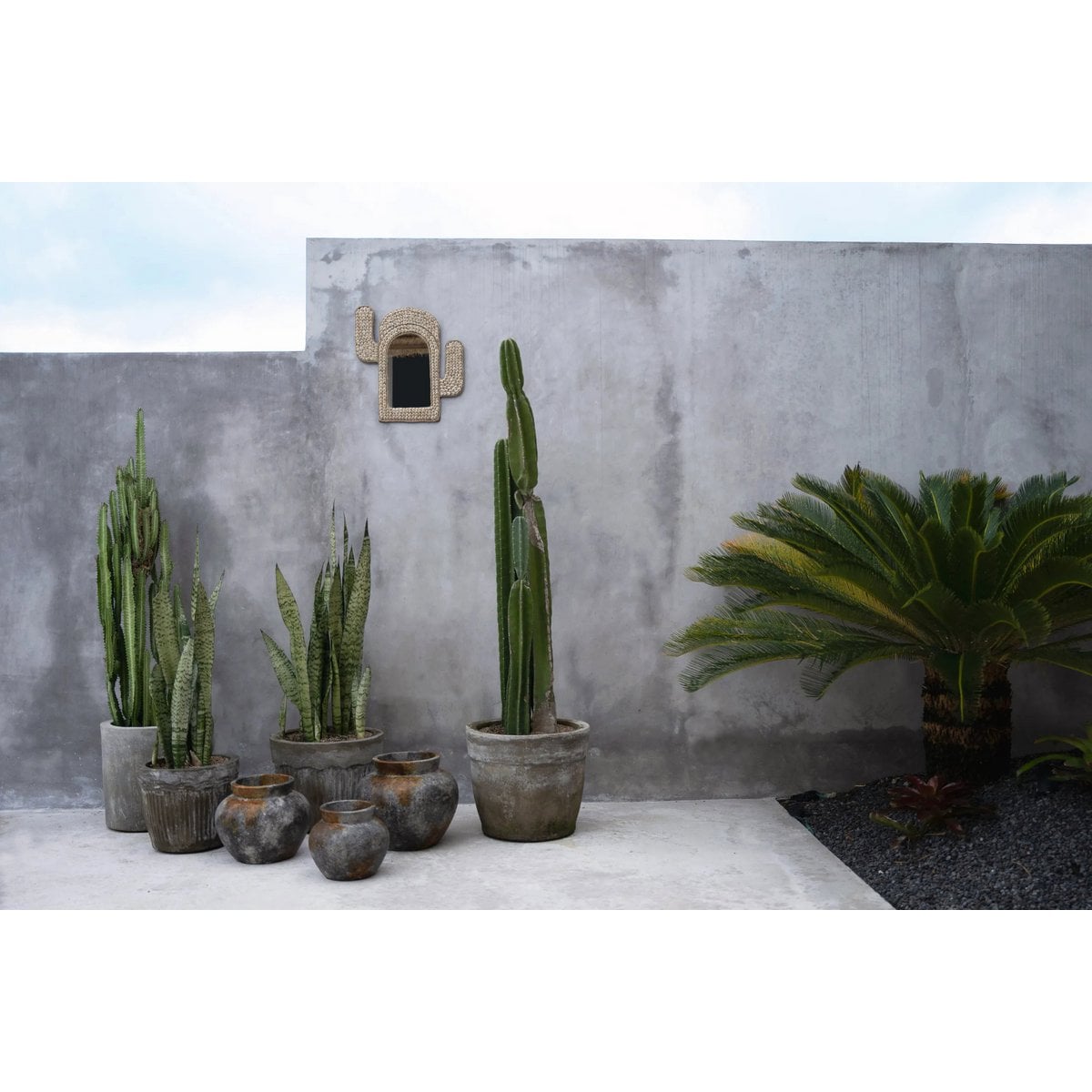 The Funky Vase - Antique Grey - L