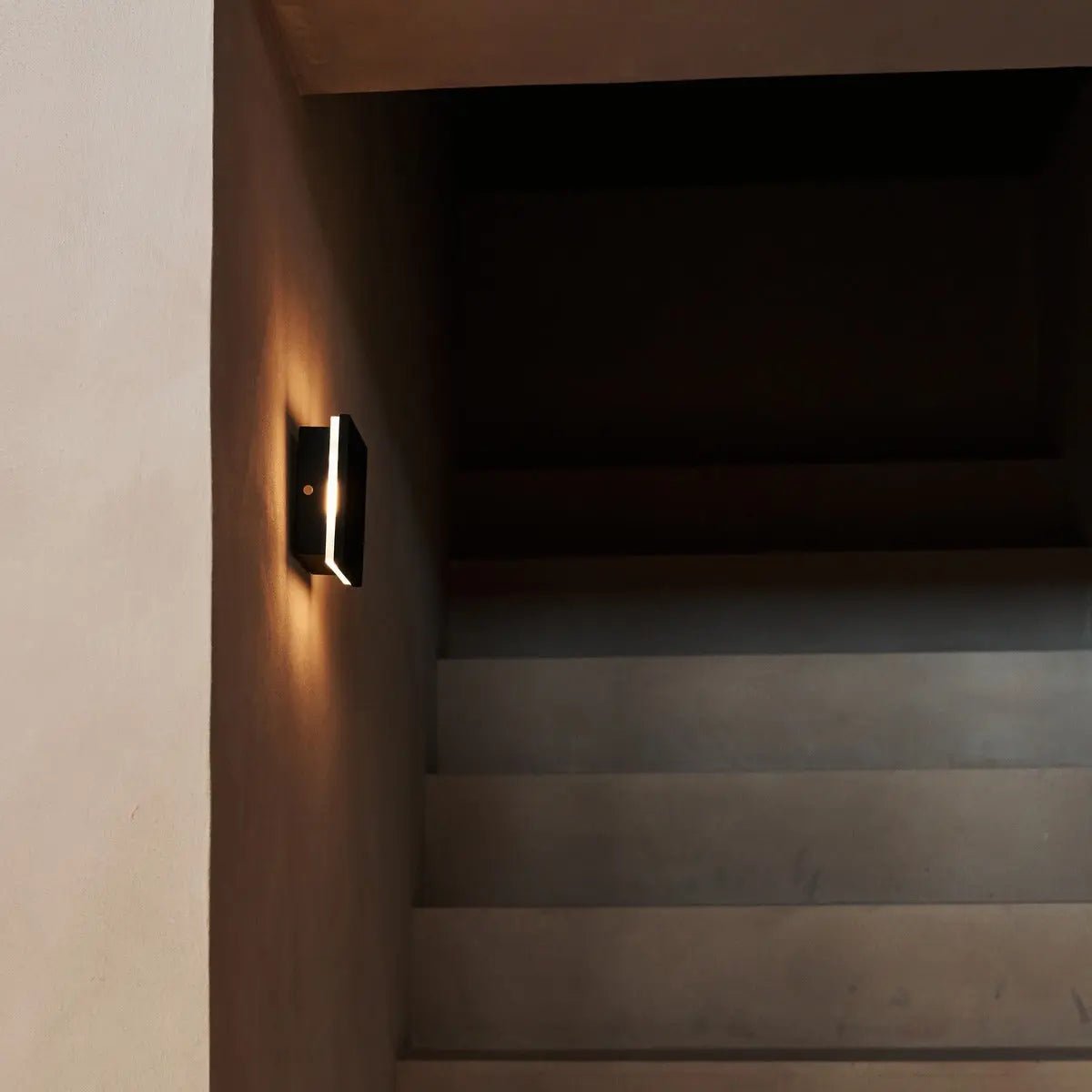Lane Black Cordless Wall Light