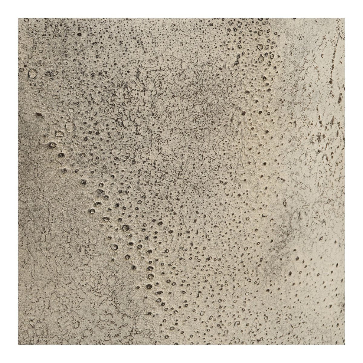 Hou Dekorativ kruka, metall, antikbeige, ø24x60,5 cm